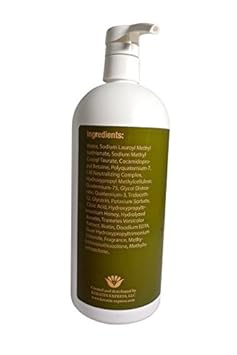 Keratin Express Shampoo Sulfate Free Gentle on Color Treated For all Hair Types Creates Volume Daily Use, 32