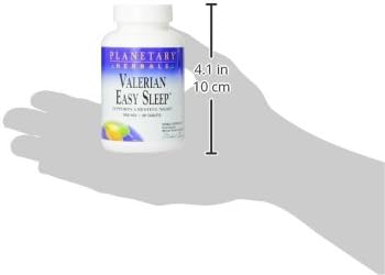 Planetary Herbals Valerian Easy Sleep Tablets, 60 Count