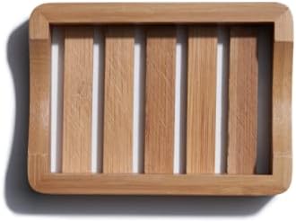 Kalaia Branded Bamboo Tray | Keep The Cleansing bar Dry & Reduce Waste | Bar Soap Holder