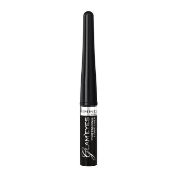 Rimmel Glam Eyes Liquid Liner, Black Glamour, 3.5 ml