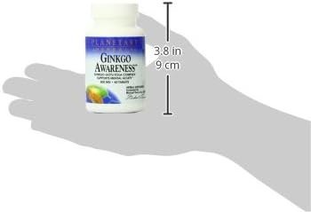 Planetary Herbals Ginkgo Awareness Tablets, 60 Count