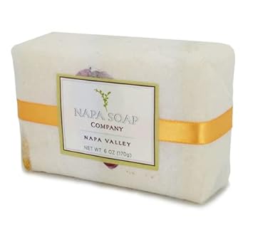 NAPA SOAP COMPANY Mandarin Chardonnay Bar Soap, 6