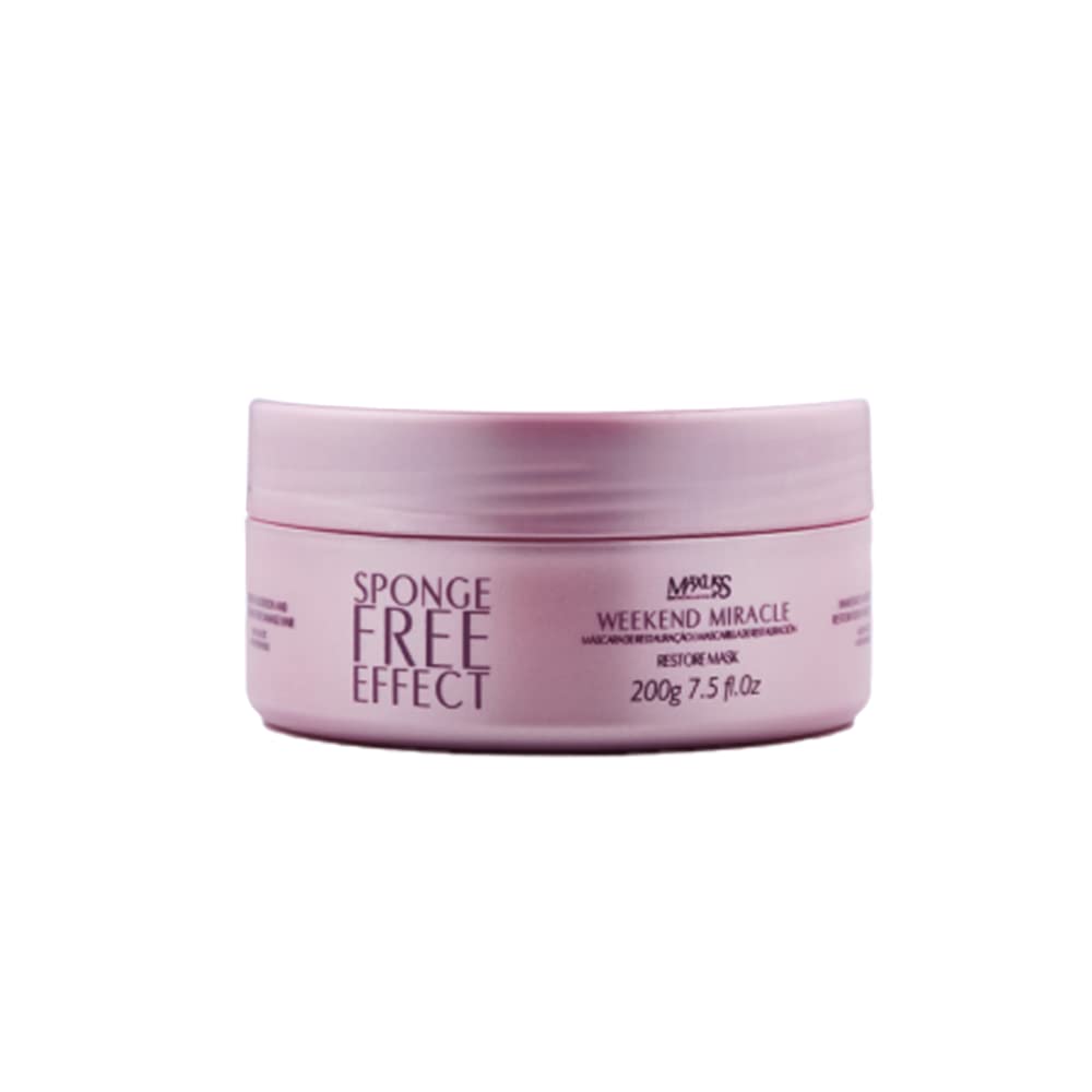 MAXLISS PROFESSIONAL Weekend Miracle Hair Repair Mask | for Weekly Use | with Lactic Acid and Polyphenols | Instant Hydration for Healthy and Shiny Hair, 7.5
