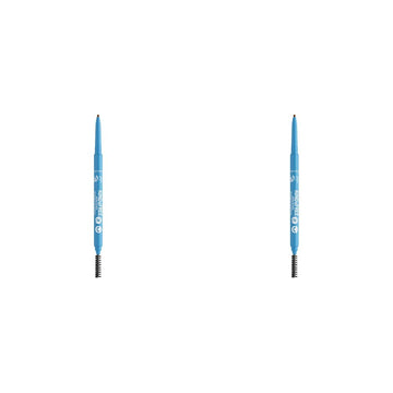 Rimmel Kind & Free Brow Definer, 002 Taupe (Pack of 2)