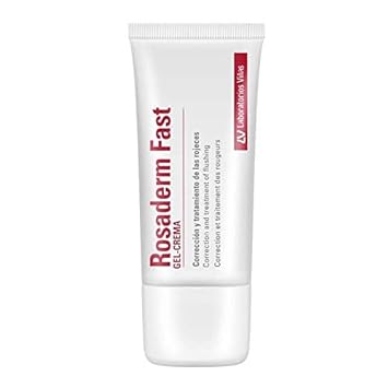 Rosaderm Fast Gel Cream, Corrective And Treatment Of ushing, Skin Tint Corrective Anti Redness Soothing Calming Hydro Primer Silky Moist Delicate Isolating Pore Eraser Light Weight Primer, 30g