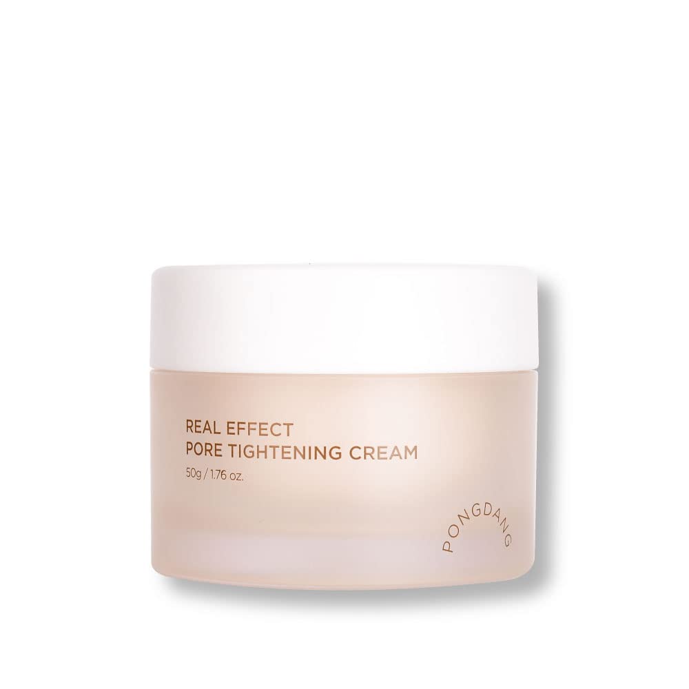 PONGDANG Real Effect Pore Tightening Cream 1.76  | Instant Pore Minimizing Facial Moisturizer | Corrective Care for Enlarged & Saggy & Pigmented pores | Niacinamide, Adenosine, Hyaluronic Acid, White Trufe | Made in Korea