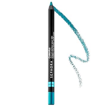 SEPHORA 12 Hour Contour Pencil Eyeliner - 50 Peacock Blue