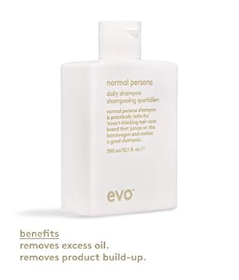 EVO Normal Persons Daily Care Shampoo - Deeply Cleanses, Rem