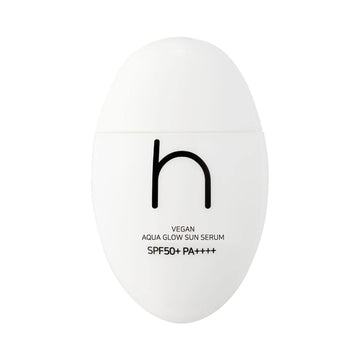 [Hamel] Vegan Aqua Glow Sunserum?sunscreen, sunblock (SPF50+,PA++++)?1.69 .. / 50ml?Red Camellia Extract?Fragrance free?Vegan, Cruelty Free, EWG-Green