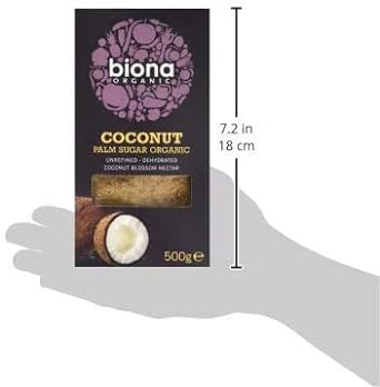  Biona Organic - Coconut Palm Sugar - 500g : Grocery & Gourm