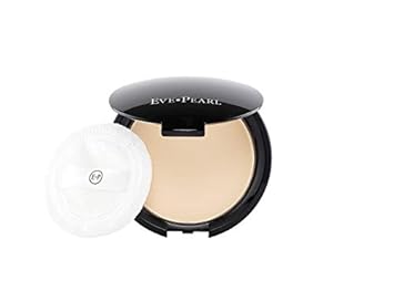 EVE PEARL Invisible Finish Blot And Set Pressed Powder Silky Texture Set Foundation Anti Shine Long Lasting Makeup Sensitive Skin- Porcelain