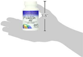 Planetary Herbals Full Spectrum Cordyceps 450 mg, 60 Count
