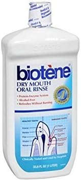 Biotene Dry Mouth Oral Rinse 33.8   Pack of 4