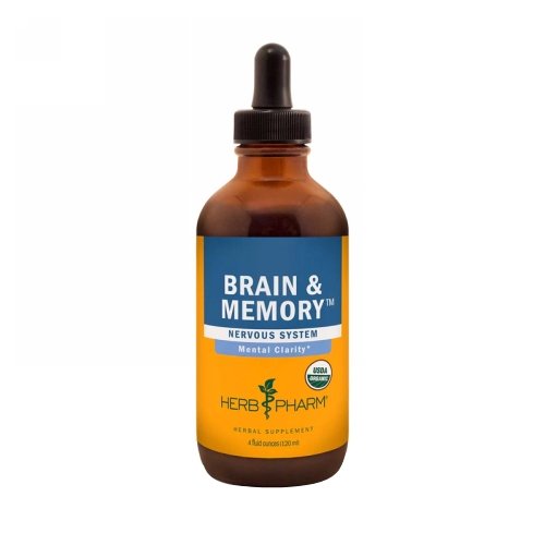 Brain & Memory Tonic 4 oz By Herb Pharm