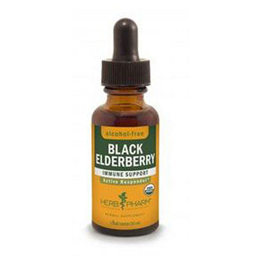 Black Elderberry Glycerite 4 Oz By Herb Pharm