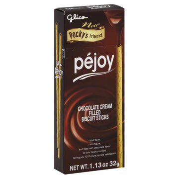 Glico Pocky's Friend Pejoy Chocolate Cream Filled Biscuit Sticks