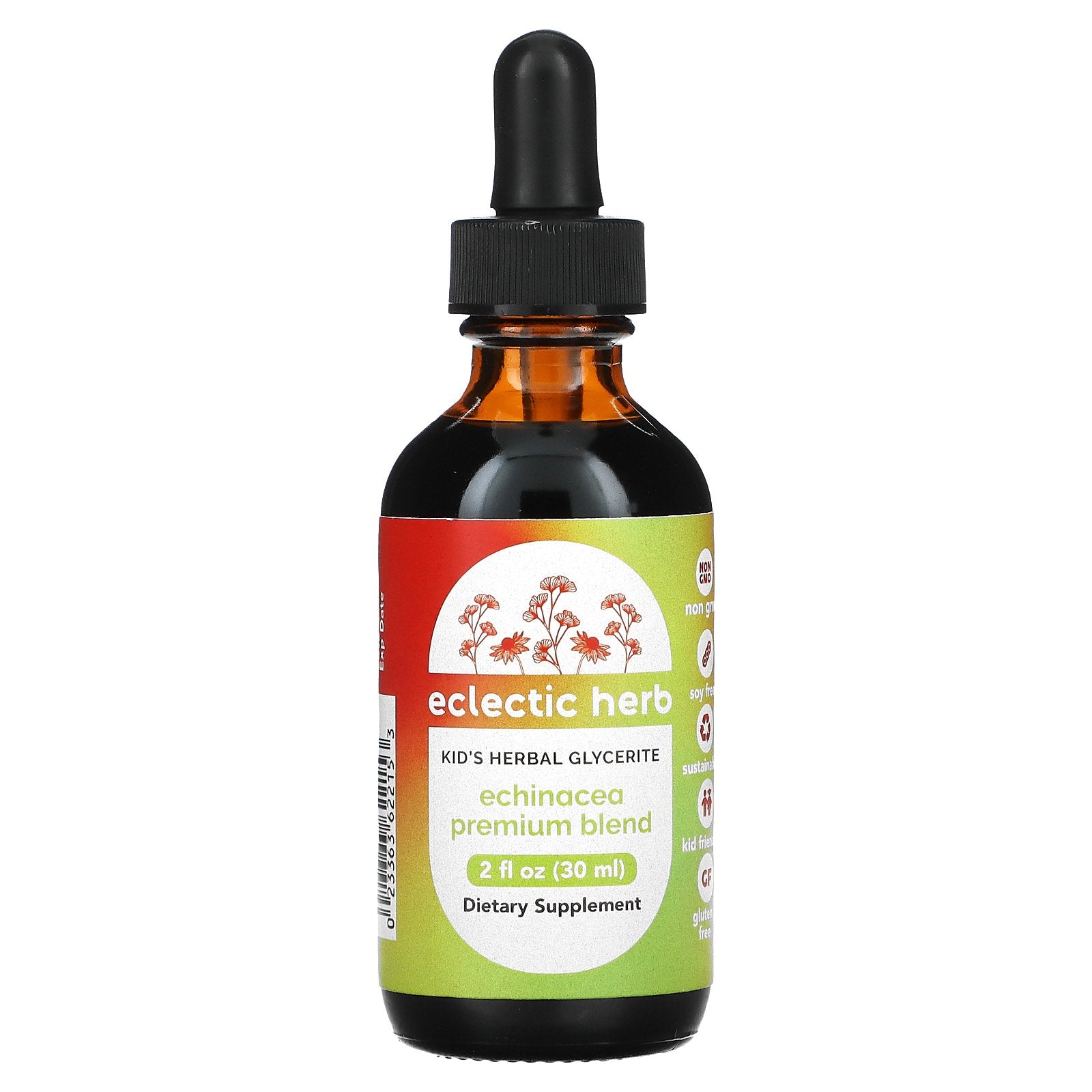 Eclectic Institute, Kids Herbal Glycerite, Echinacea Premium Blend