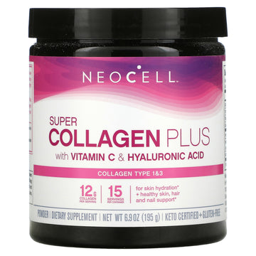 Neocell, Super Collagen Plus with Vitamin C & Hyaluronic Acid