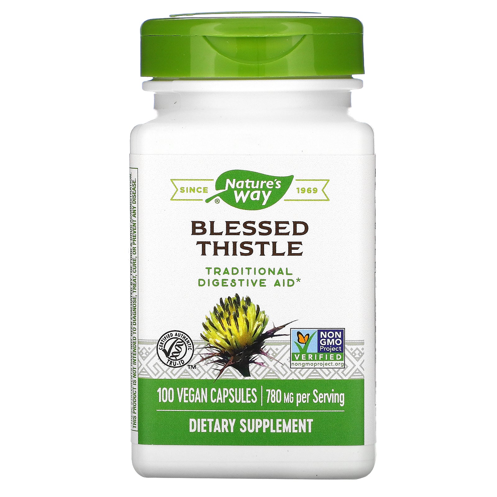 Nature'S Way, Blessed Thistle, 390 Mg, Vegan Capsules