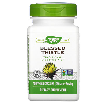 Nature's Way, Blessed Thistle, 390 mg, Vegan Capsules