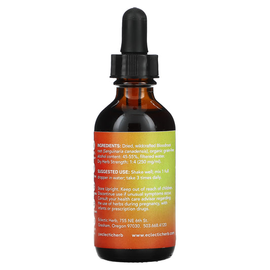 Eclectic Institute, Bloodroot Extract, (60 ml)