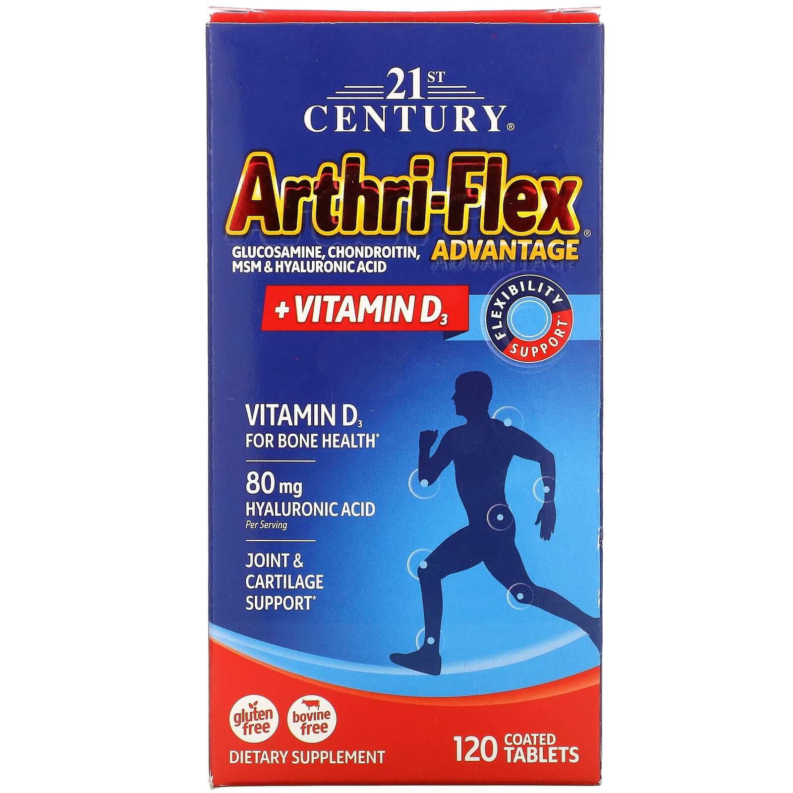 21St Century, Arthri-Flex Advantage + Vitamin D3