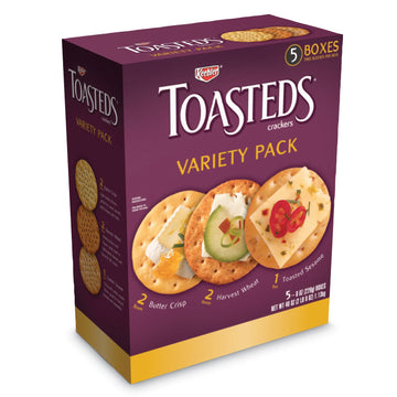 Keebler Toasteds Party Pack Cracker Assortment