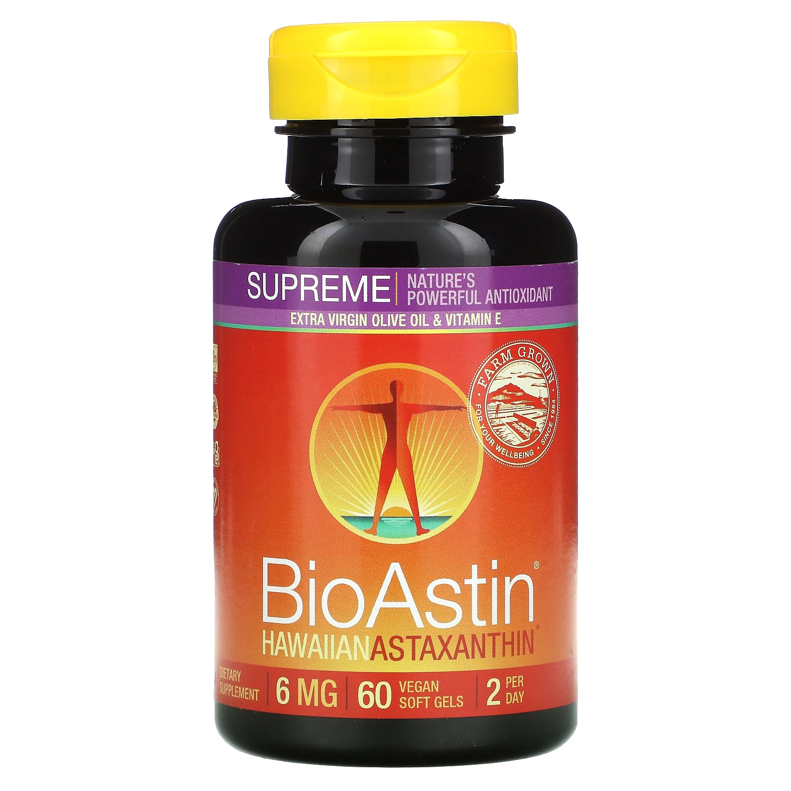 Nutrex Hawaii, Bioastin Supreme, 6 Mg Vegan Soft Gels