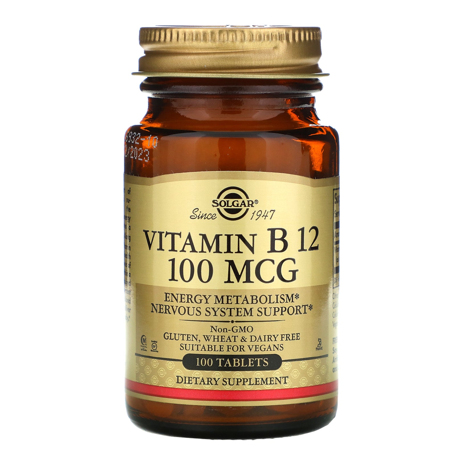 Solgar, Vitamin B12 Tablets