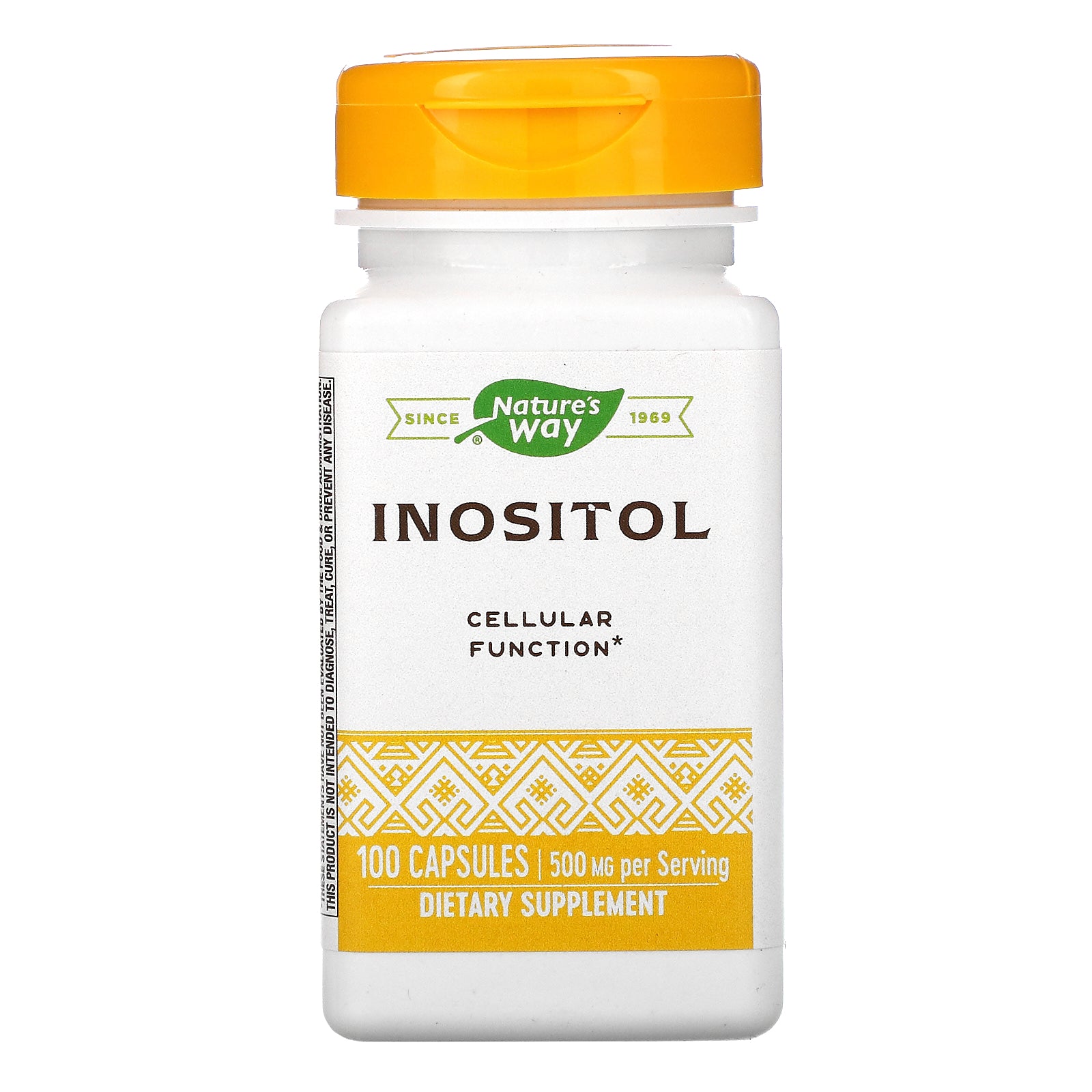 Nature'S Way, Inositol, 500 Mg, Capsules