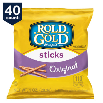 Rold Gold Pretzel Sticks, 40 Ct (Bags)