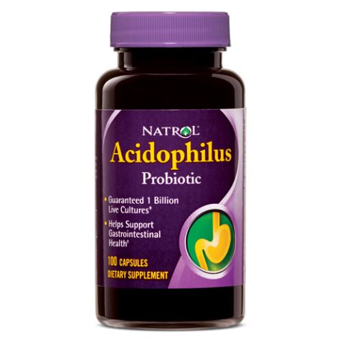 Acidophilus 100 Caps By Natrol