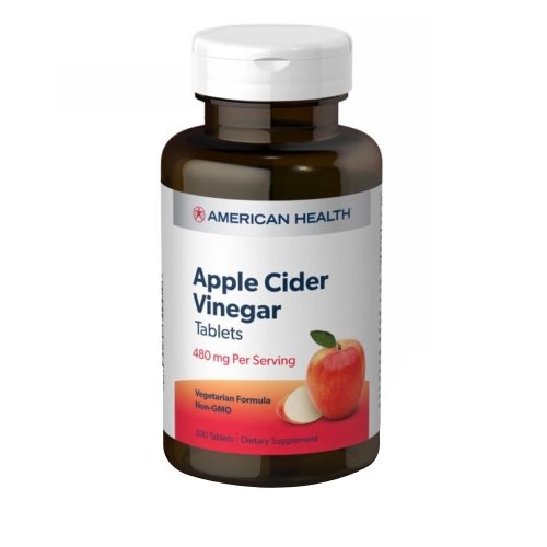 Apple Cider Vinegar 200 Tabs By American Health