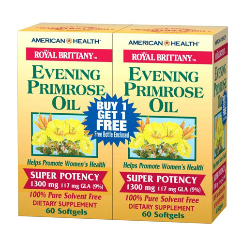 Evening Primrose Oil Super Potency 60+60 softgels By America