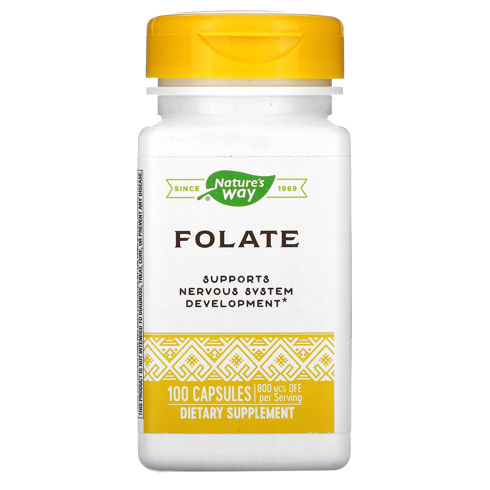 Nature'S Way, Folate, 800 Mcg, Capsules