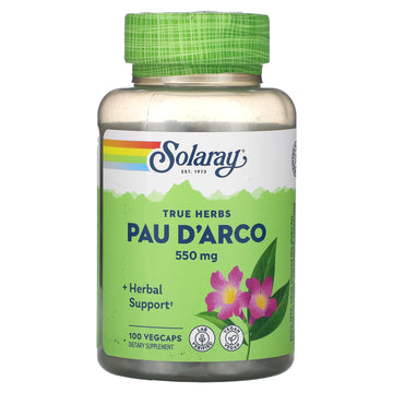 Solaray, Pau D'Arco, 550 mg, VegCaps