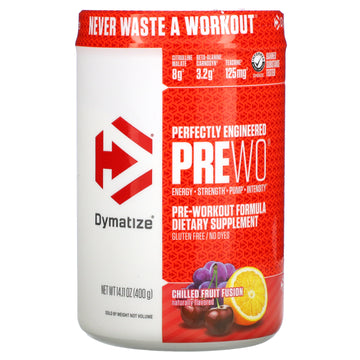 Dymatize Nutrition, Perfectly Engineered Pre WO, Pre-Workout Formula,14.11 oz (400 g)