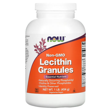 NOW Foods, Lecithin Granules, Non-GMO, 1 lb (454 g)