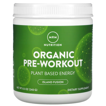 MRM, Organic Pre-Workout, Island Fusion