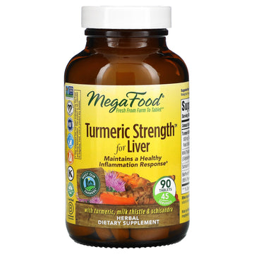 MegaFood, Turmeric Strength for Liver Tablets