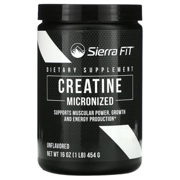 Sierra Fit, Micronized Creatine Powder, Unflavored