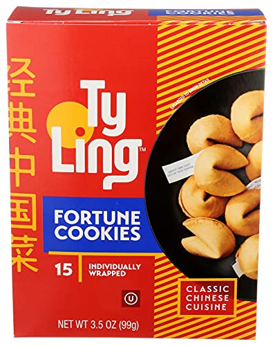 Ty Ling Fortune Cookies,  (Pack of 12)