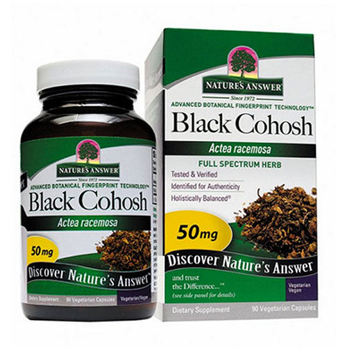 Black Cohosh Root 90 Caps By Nature's Answer