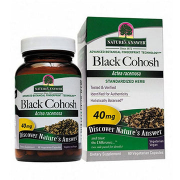 Black Cohosh Root Standardized 60 Vcaps By Nature's Answer