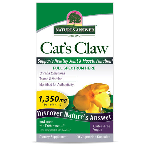 Cats Claw Inner Bark 90 Caps By Nature's Answer