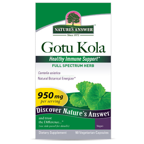 Gotu-Kola Herb 90 Caps By Nature's Answer