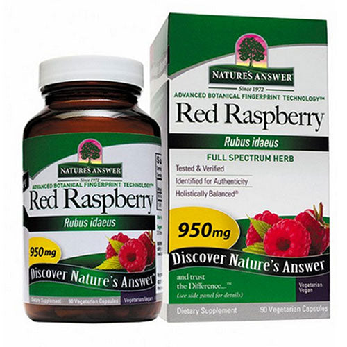 Red Raspberry Leaf 90 Caps By Nature's Answer