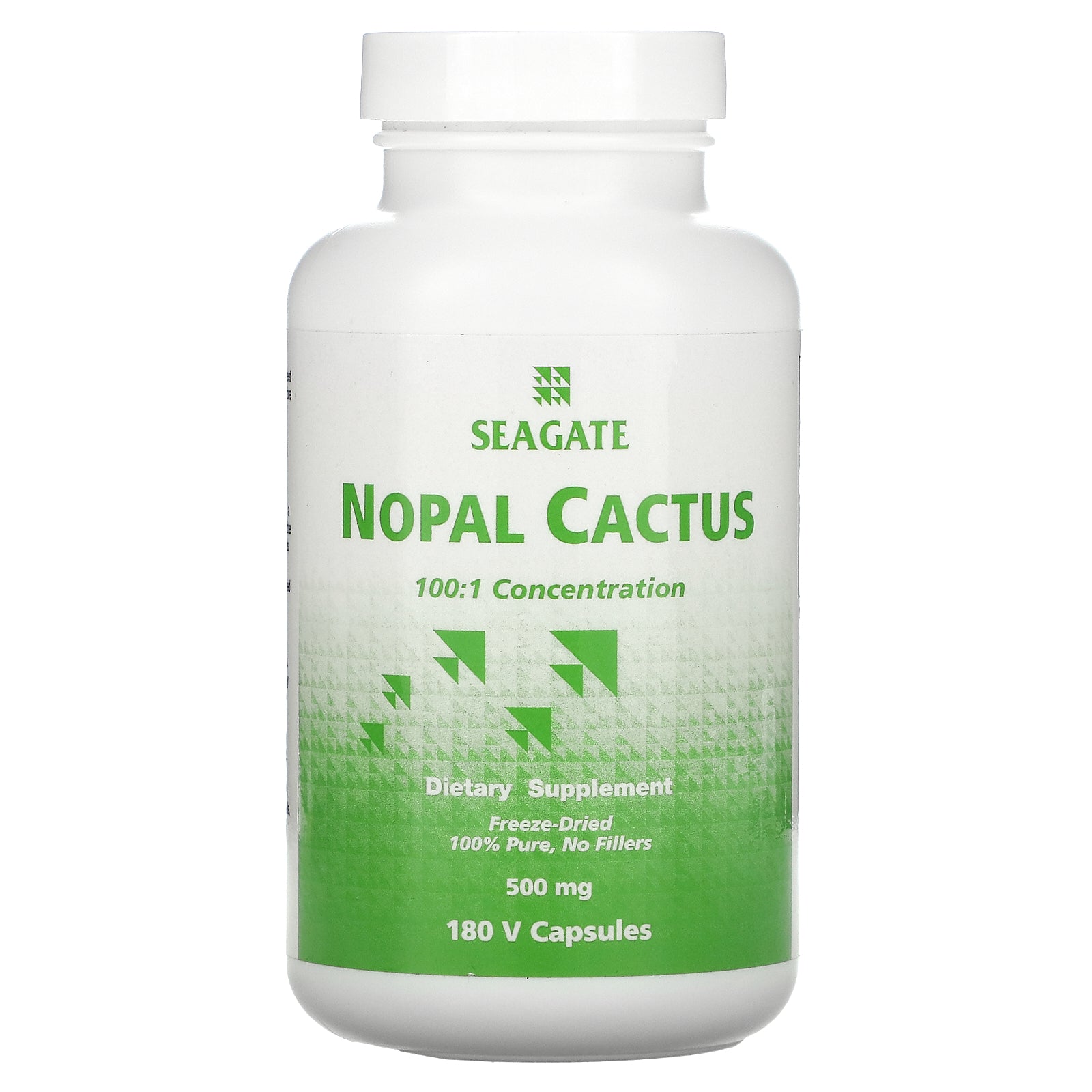 Seagate, Nopal Cactus, 500 mg, V Capsules