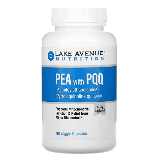 Lake Avenue Nutrition, PEA 600 mg, PQQ 20 mg