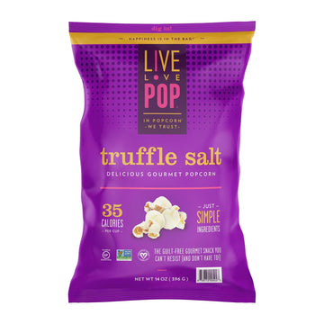 Live Love Pop Truffle Salt Popcorn (14 Ounce)